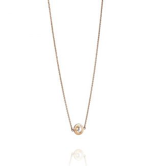 Day Pearl & Stars Necklace – Guld, 42/45 cm