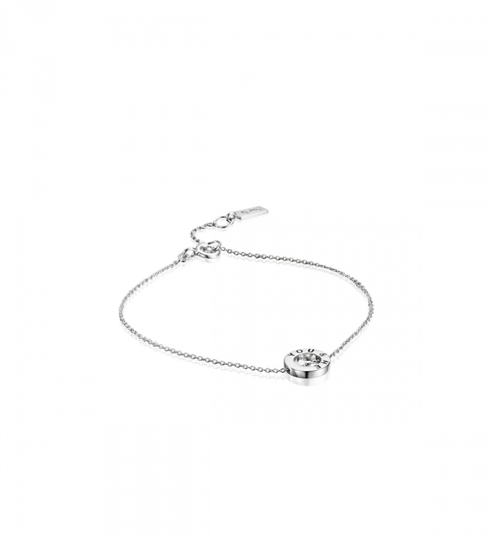 Mini Me You & Me Bracelet, Silver, 17.5 cm