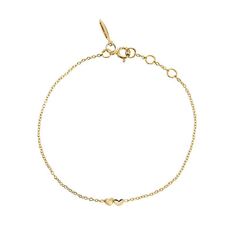 Loving Heart Bracelet Gold