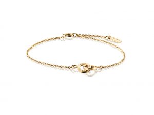 Mini Twosome Bracelet – Guld