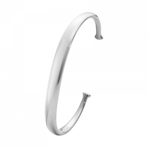 MEN’S CLASSIC armring – sterlingsilver med gult guld