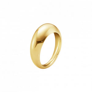 Curve Slim Ring 18k Rödguld