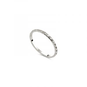 Silverring Petit X