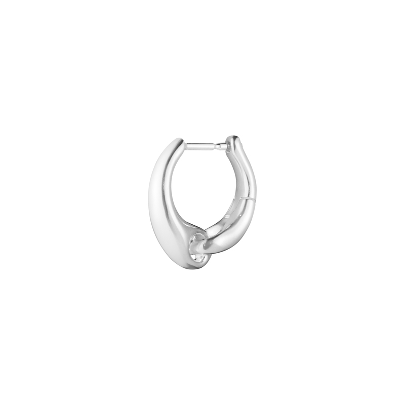 Reflect Small Earhoop Silver