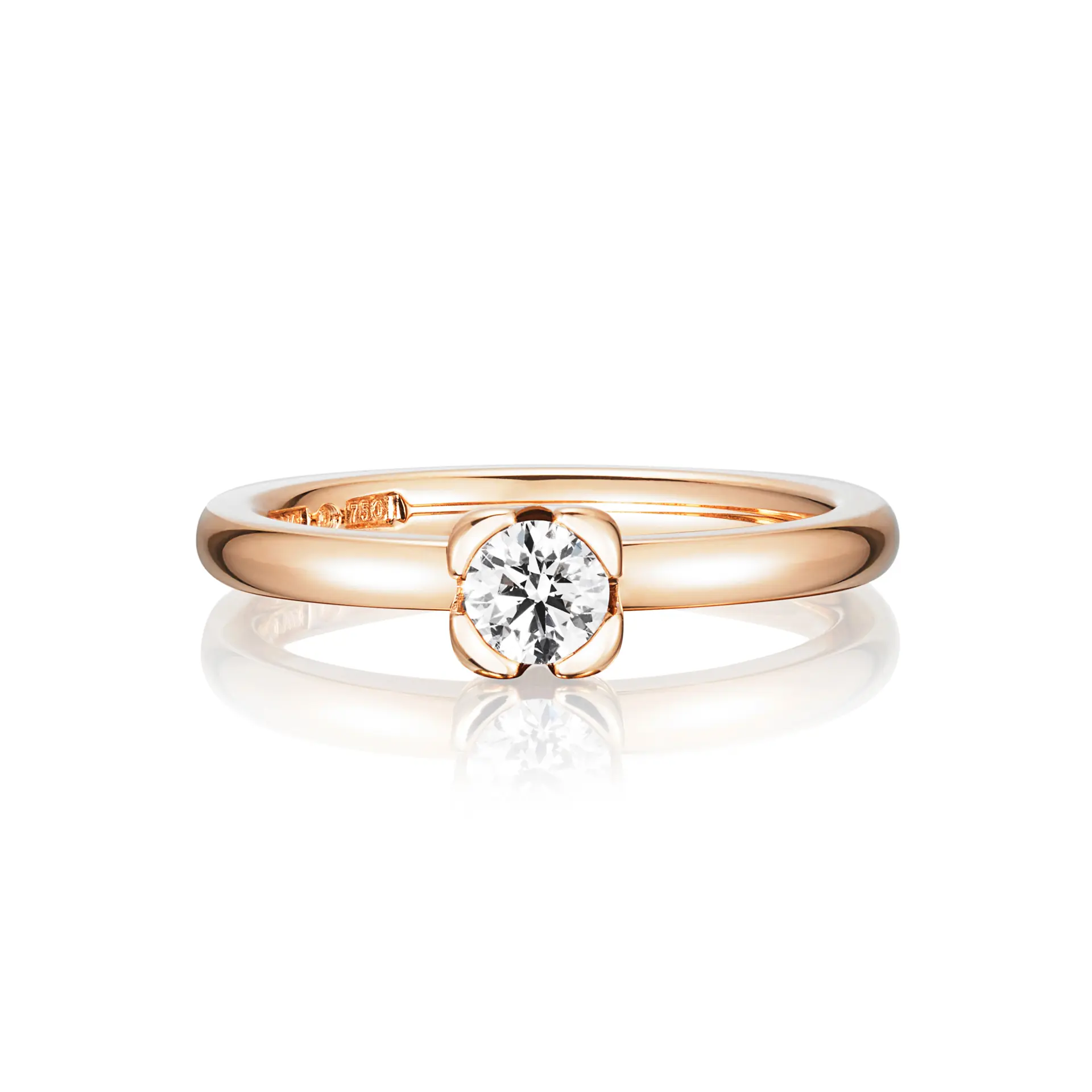 Love Bead Wedding Ring 0,30ct