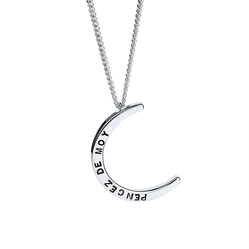 Pencez Moon Necklace