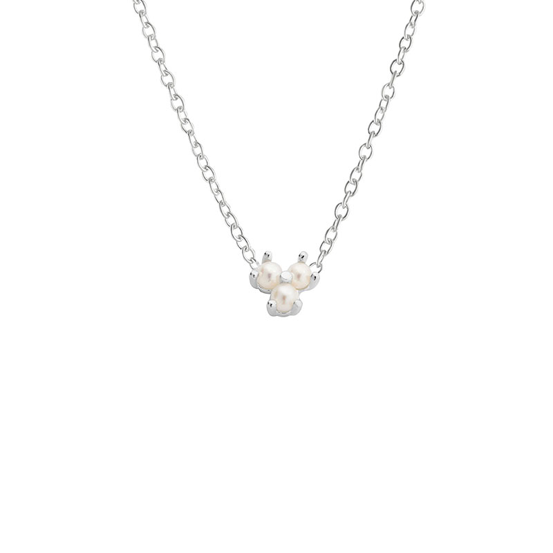 Petite Star Pearl Necklace