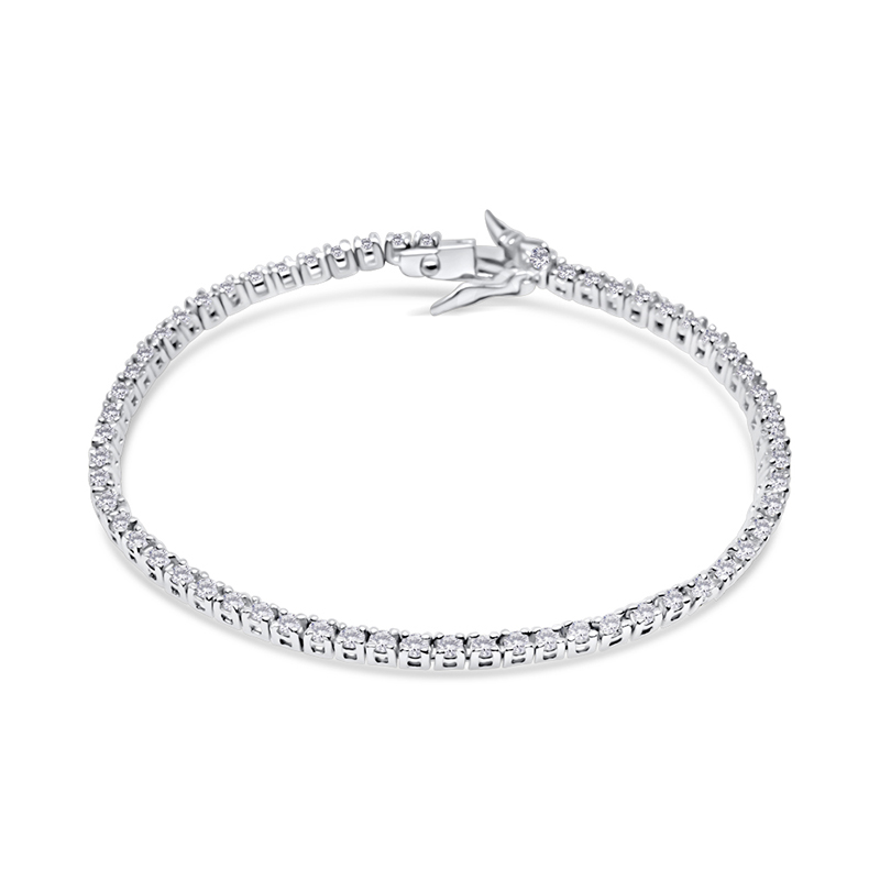 Armband Tennis Silver