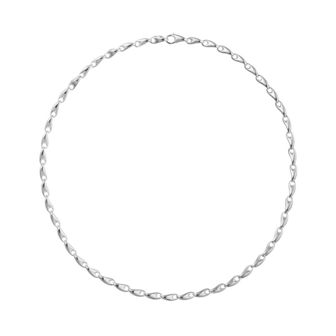 Reflect Slim Necklace Silver