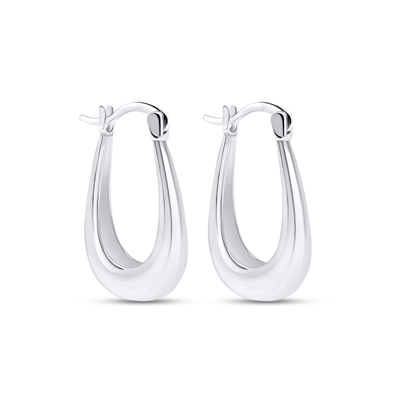 Silverhoops ”Oval Drop”