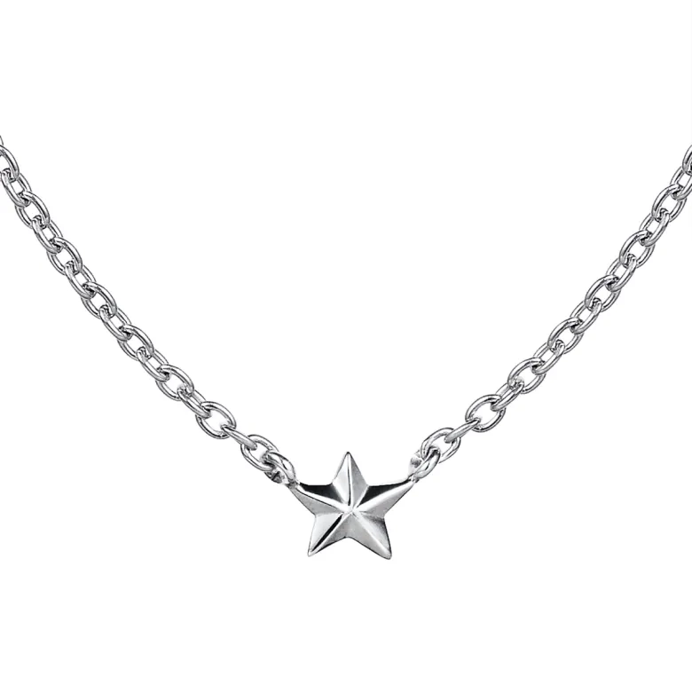 Micro Catch A Falling Star Necklace