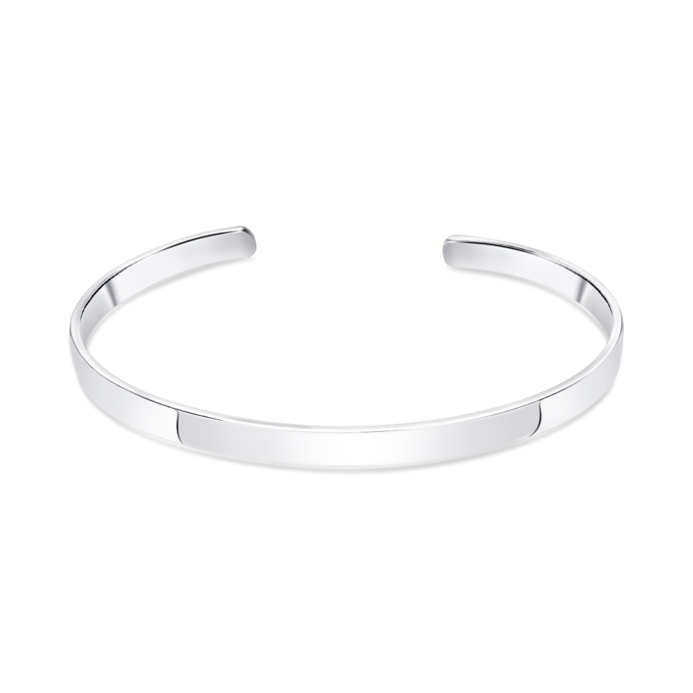 Armring Plain Silver